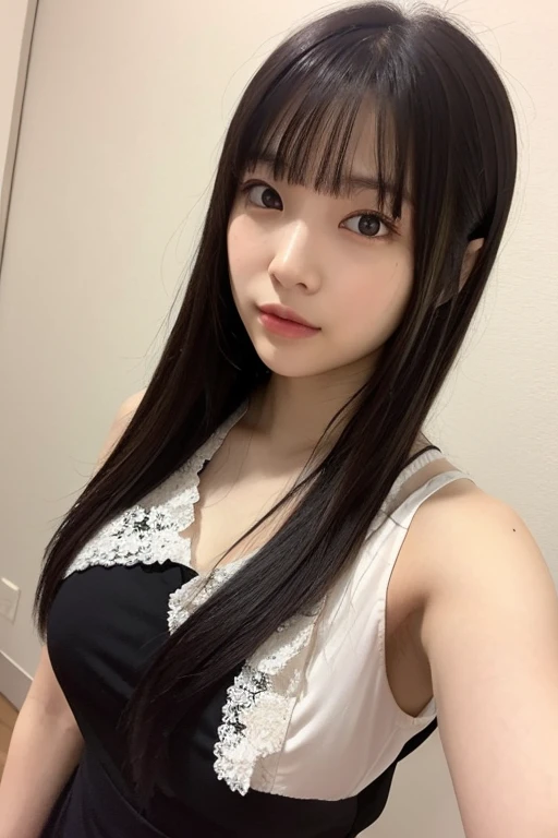 table top, highest quality, figure, super detailed, finely, High resolution, 8k wallpaper, 完璧なダイナミックな構figure, beautiful and fine eyes, ladies fashion summer,medium hair,small breasts natural color lip, bold sexy pose,smile,Harajuku、20 year old girl、cute、sexy shot looking at camera