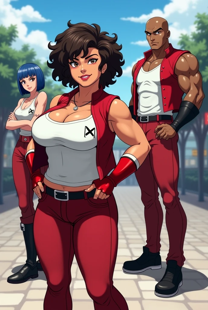 masterpiece, tight denim pants, chubby but small breasts, very thick legs++, Full body+, Solo, Realistic, Swollen face, Japanese face, Moderately fat body type+, 1 woman, wide shoulder, T-shirt, Denim pants, thick thighs, Thick waist++, low rise black denim pants, Small breasts and fat and short leg, Muchimuchi body
sfw, (masterpiece), (best quality:1.0), (ultra highres:1.0), detailed eyes, 1girl, solo, standing
brownish red eyes, smtdoistyle, simple background,
