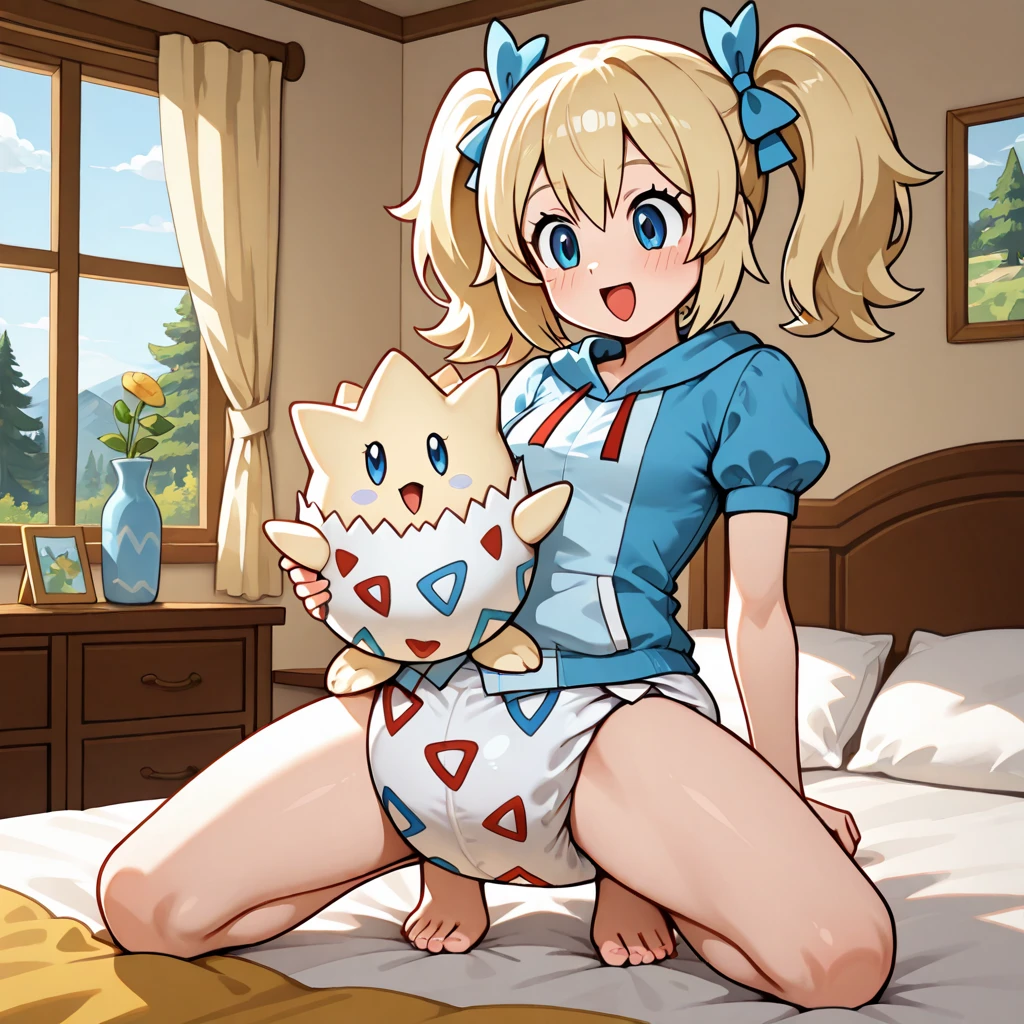 Sexy blonde woman (nightclub), dance floor, brick wall, flat-screen, hazy, houseplants, (latex), bulky ((diaper)), diapered, beautiful, pleasure, colorful, fantasy, (huge breasts), (busty), (wide hips), blushing, big lips, bimbo, city background, smiling, raised eyebrows, spandex, moonlight, wood floors, windows, slutty, rainbow hair, ((Gamer girl)), (streamer), (cat ears), (strand lights), (inflatables), (bounce castle)