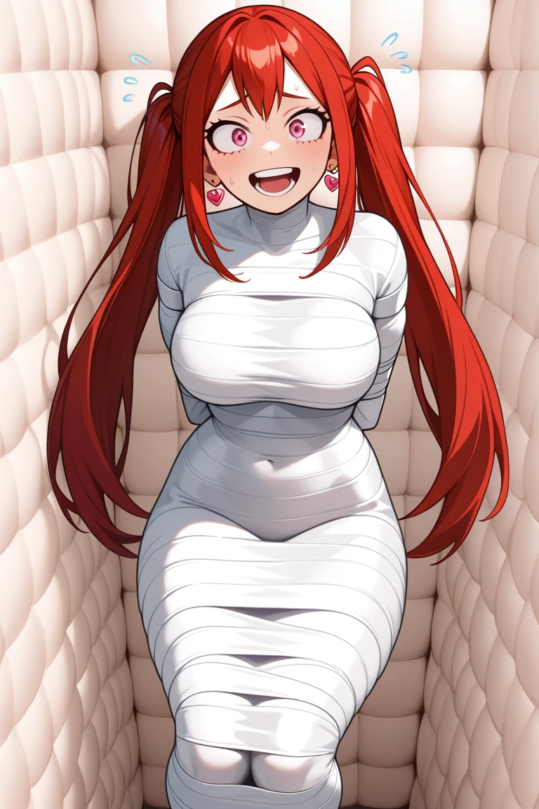 mummification, blindfold, tape gagged, (one girl:1.4), (garden
:1.4), (full bathtub with water:1.4), (Highly detailed CG Unity 8k), (highest quality), (Very detailed), (Ultra-high resolution), (Hands tied behind back), (Wrap the heads around with white duct tape:1.4), (Wrap the eyes around with white duct tape:1.4), (Wrap the mouth around with white duct tape:1.4), (blindfold around with white duct tape:1.4), (Wrap the face around with white duct tape:1.4), (From head to toe, wrap them in white duct tape to make a mummification:1.4), (Fold the body:1.4), (In a cardboard box:1.4), (non hair:1.4),