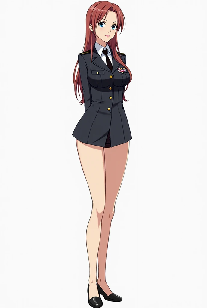 (masterpiece, highres, best quality:1.3), 8K, highly detailed, intricate, colorful, vibrant image, sharp focus, hentai, 4K,
Agatha, 1girl, battle stance, confident look, kicking, sunny weather, (blush:1.1), blue sky, skyscrapers, full body shot,
black hair, long hair, blunt bangs, hair ornament, hair stick, bow, lipstick, makeup, eyeshadow, ultra detailed hair, detailed face, brown eyes, complex realistic perfect eyes, perfect face, earrings, jewelry,
uniform, pencil skirt, necktie, panties, white boots,
(mature female, 30yo:1.1), milf, breasts,