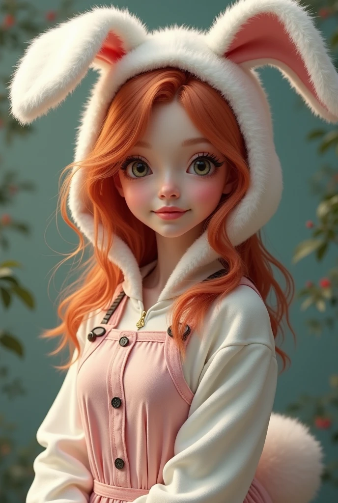 Beautiful female head viking, pelo rojo, disfraz de guerrera vikinga, en globo de nieve, sonrisa suave, Lindo retrato de cuerpo entero, figura esbelta de pie, Personaje de dibujos animados, personaje de pixar, medieval, Renderizado 3D, symatic lighting, Trazado de rayos. Rojo crujiente, luz radiante, bosque misteriosa, (la mejor calidad, 8k, high resolusion, tmasterpiece:1.2), caprichoso.