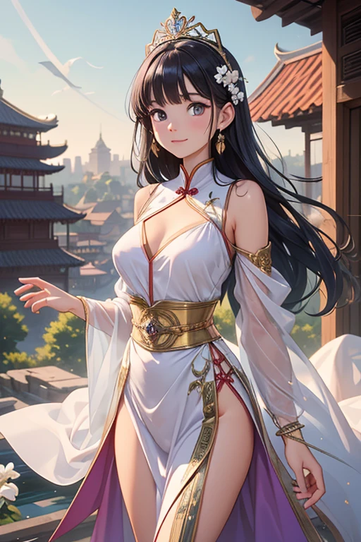 Beautiful Asian girl, 18 years old, Naked knight girls, sexy lady, medium breasts, camel toe, long sword,