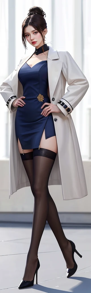 Best-quality, Masterpiece, Ultra-High-Resolution, (Photorealistic:1.4), Raw-Photo, Extremely-Detailed, Perfect-Anatomy,
1girl, 18-years-old, the famous Japanese idol, front view, close-up of crotch, sitting on luxury chair, ((spread legs)), ((hands on head)), ((wearing only extremely-sexy-panties on lower-body)), ((wearing only extremely stylish trench coat on upper-body)), ((extremely cute face like a most popular Japanese idol, extremely beautiful large-black-solid-circle-eyes, extremely beautiful blonde hair)), extremely beautiful lips, extremely beautiful white skins, extremely beautiful long-eyelashes, extremely beautiful inner-thighs, extremely beautiful legs