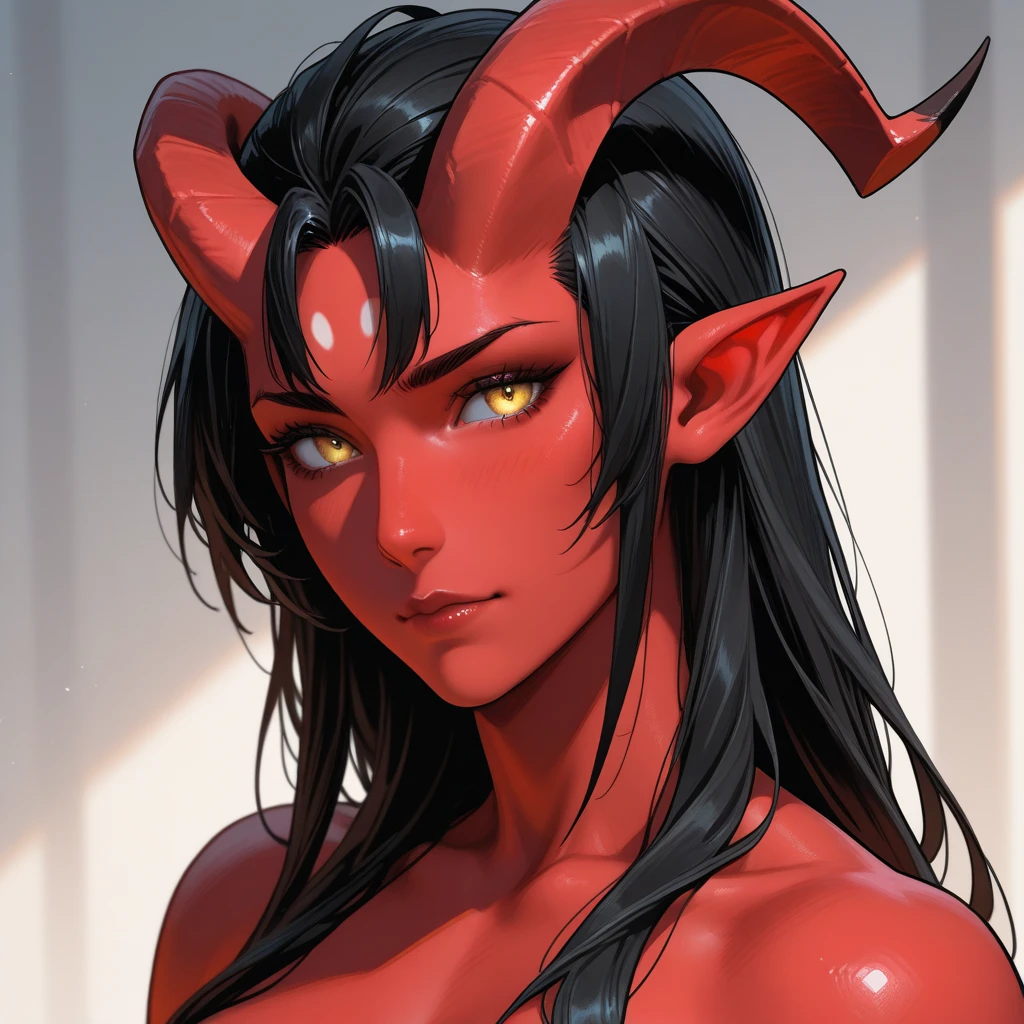 Mlher in hell demon devil devil Super realistic well detailed