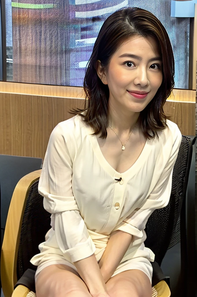 highest quality、masterpiece、High sensitivity、high density、High-resolution data、One Woman、company employee、Small 、Thin thighs