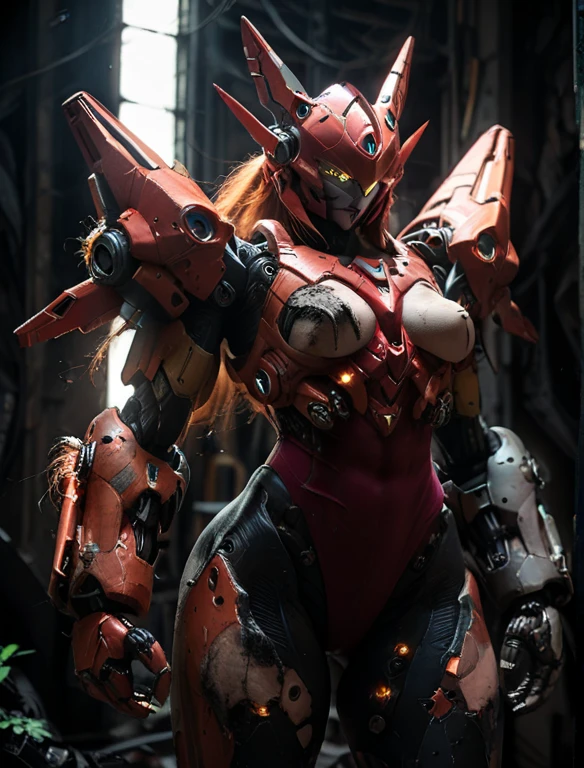 HUGE BOOBS, FIRE PHOENIX, MECHA ARMOR FULL SUIT, (CLEAVAGE), (A PAIR LARGEST WINGS), TRANSPARANT, TALL LEGS, STANDING, SEXY BODY, MUSCLE ABS.