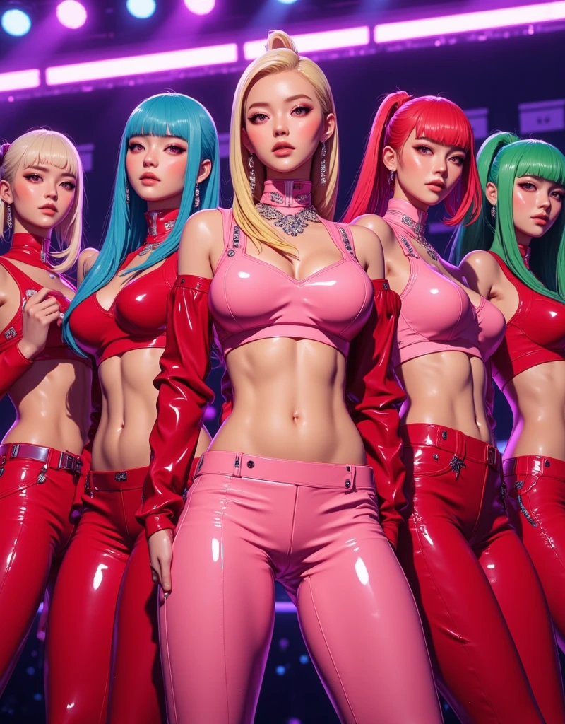 1girl, solo, foto corpo inteiro, (Ela tem grandes olhos azuis brilhantes)(glossy and red lips) (((longos cabelos lisos loiros)))(((Seios muito enormes)) (Corpo fino perfeito) (Asian Gamea de boxe，luvas de boxe，musculatura，menina bonita，olhos com brilho), ((Posando sexy)) (master part, High definition, Volumetric lights and dynamic shadows)((master part))(8k)(rosto perfeito)(Ultra Detalhes) (perfect hands, olho, e rosto) na rua cheio de carro