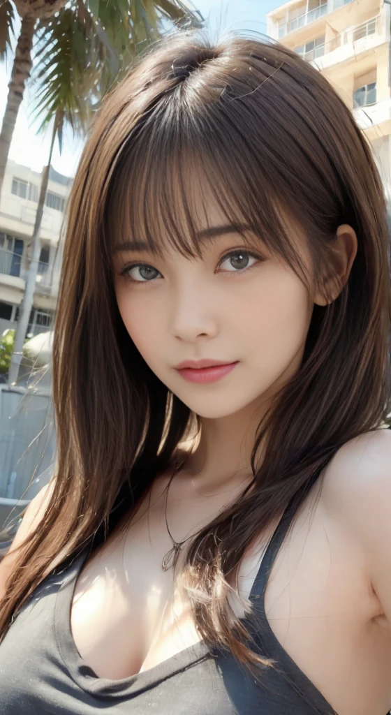 ((highest quality, 8K, masterpiece: 1.3)), concentrated: 1.2, Cute girl 1,nipples erect、Braless walk、 Perfect beauty: 1.4,hoodie: 1.2,Long sleeve、randal color、comics&Text Graphics、Black ruffle-trimmed drawstring zip blouse,1.1, Highly detailed face and skin textures, Fine grain, double eyelid, whitening skin, ,highest quality,Ultra-high resolution,you,1 girl,alone,_Shiny_skin,Iris,necklace,((Brown_length_Wavy_hair)),(lips)),eyelash,Front hair,deal with,compensate,Shiny,pore,skin texture,big breasts、smiling face、