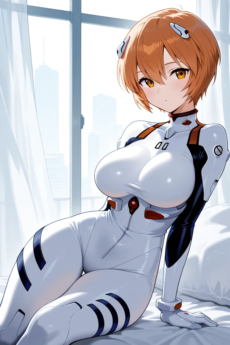(Highest quality),woman,living room,original,alone,(((White bodysuit))),Orange bodysuit,Blonde ,Green Eyes,Ultra Girl,Are standing,Chained,Kneel,Put your hands behind your back,solitary confinement,Metal background,Very detailed,Sharp focus,beautiful, score_9, score_8_superior, score_7_superior,sauce_anime,
