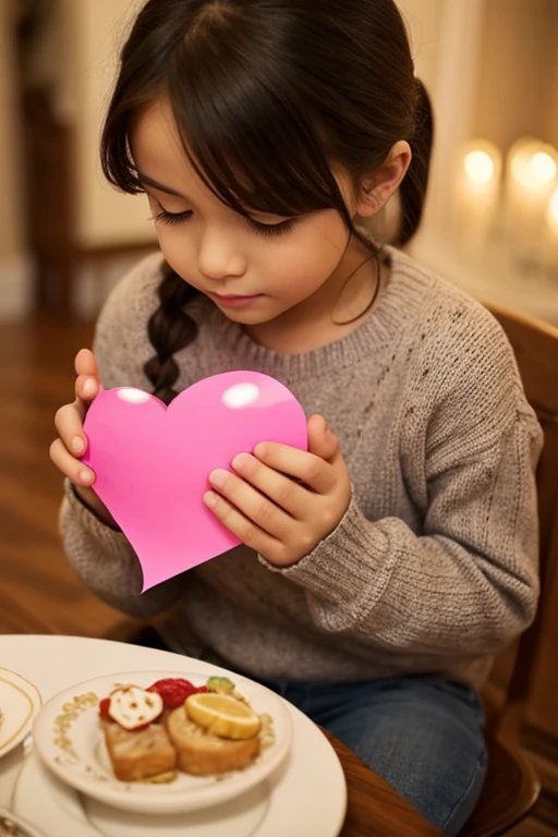 A teenager making clay objects with a lot of love