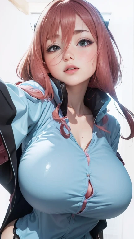 Korean Idols　Campaign girl　Campaign Girl　circuit　Super shiny enamel leotard with sponsor logo　Big Breasts　High leg　garter belt　Super Shiny Stockings　In the forest　Armpit　Depicted from below　Sweat