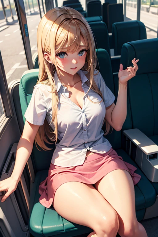 NSFW, Intense fuck with high school girl girlfriend, beautiful young pussy, POV vaginal sex, (super close up camel toe focus:1.4), POV rape, She one legs up one legs down stands with her legs wide open and her hips thrust out, straddling your penis. A very close girl who hugs you and begs you to kiss her, from above, in the train car, You push the girl against the bed and insert your penis into the girl's pubic area, pressing hard against it, looking down at the girl standing in front of him, Your breasts grabed, (Masterpiece, Super photo realistic, Super details, Super Highest Quality, Super Highest Quality), super cute and beautiful girl, (Mysterious erotic atmosphere:1.3), You are a professional photographer Photographing my girlfriend, a porn model Take photos to create a sexy video, Very tanned skinned Japanese gal, For dark brown skin, Blonde, Wearing gal make-up, False eyelashes, Pearl pink glossy lips, Unbuttoned white shirt, mini school skirt, (kawaii erotic girl:1.3), (Very Pussy covered with love juice:1.3), beautiful young pussy focus, (half down two side up hair style), (black eyes:1.4), big round chest, (POV hands on smart phone:1.3), (Wider at the hem flabby large in size Super Loose Socks:1.4), loafer, (An innocent 16-year-old cute Japanese girl:1.4), (skin fang:1.4), evil smile, Extremely Realistic, open mouth, (orgsming face:1.4), half close eyes, blue plaid skirt girls,score_9, ,Expressiveh, Japanese Girl - SDXL, Big round breasts, slim waist, open front shirt, Moving the penis in and out of the vagina, Swaying Breasts, No panties, (a girls tanned skins:1.4), slim beautiful legs, a girls incoming hug hands,incoming