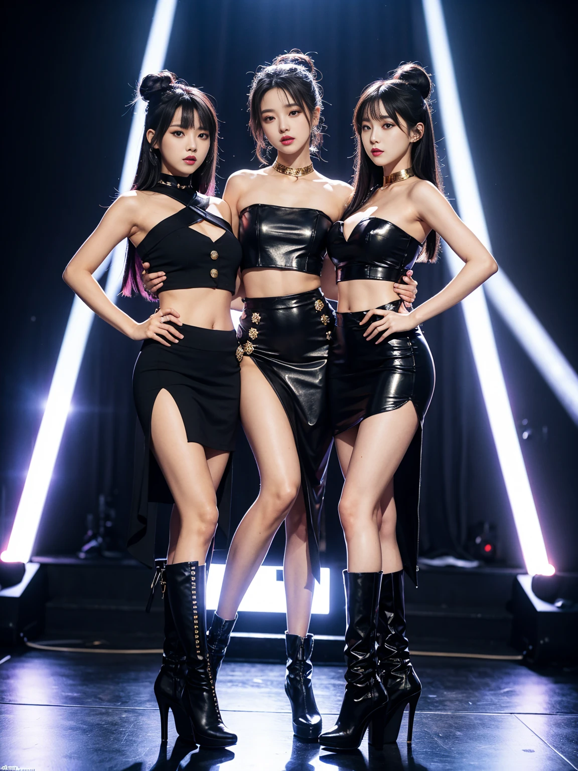 Black pink group of singers