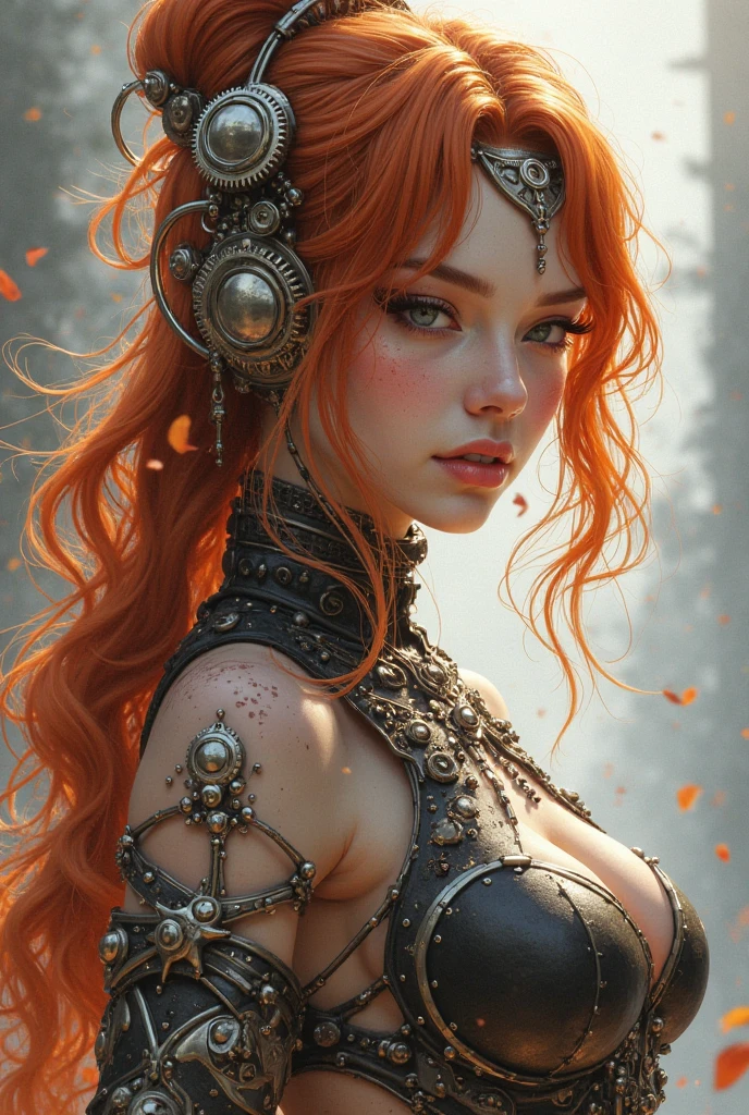 best quality, high quality, masterpiece, intricately detailed, UHD, cel shading,
break
fashion photography of a stunningly beautiful women, dainty, (crazy alternate hairstyle:1.4), a unique form reminiscent of something from a sci-fi movie, <lora:hair_style:1.0>, beautiful and breathtaking hairstyle, pinterest hairstyles, hairstyle inspired by Rei Kawakubo and Kevyn Aucoin and Tadashi Hiramatsu (Animator), short auburn hair, living hair, drill hair, low-tied long hair, colored inner hair, stunning intricate full color, (intricate detailed hair:1.4), kaleidoscope, irresistibly tempting, understated appeal, striking juxtapositions, evocative hues, vivid illumination, creative refinement, striking juxtapositions, evocative hues, captivating coloration, pure, Innocent, aesthetic, romanticism, fairy, idol, kawaii, beautiful detailed face, small face, artistic, perfect anatomy, goddess, calm, composed, like a cat, highly detailed Cargo pants, cropped t-shirt, and combat boots. designed by Ismail Inceoglu and Barry Windsor Smith, layered, textural, fractal art, Rampant,
break
face focus, depth of field, symmetrical, golden ratio, 8k resolution, octane render, extremely high-resolution details, realism pushed to extreme, fine texture, incredibly lifelike, (soft window natural lighting:1.4), dynamic angle, film grain, FujiFilm XT4, taken by Alfred Stieglitz, <lora:xl_more_art-full_v1:1>,