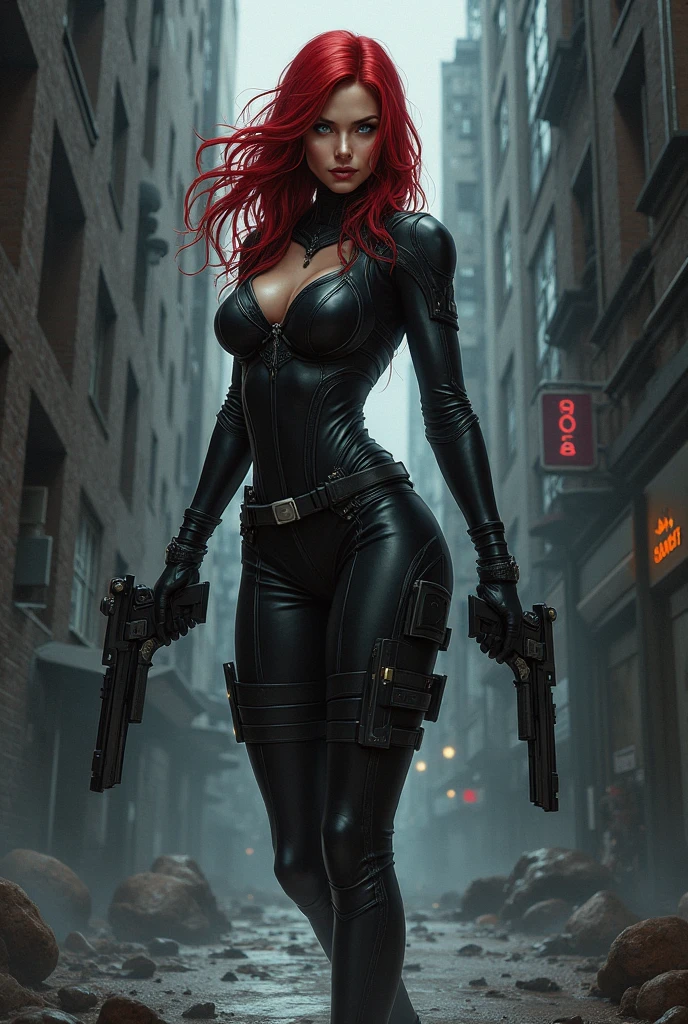 Marvel's Black Widow Big Boobs