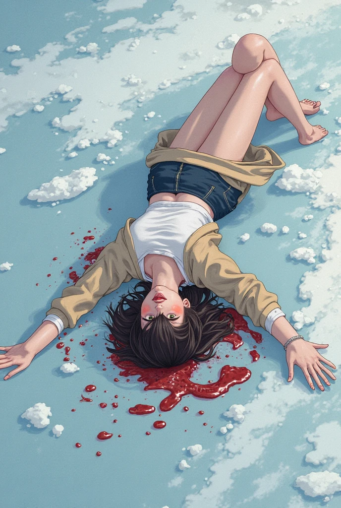 (((nsfw))),(((ultra detailed))),((megami magazine)),((((in small Private room)))),(((black wall))),((((1loli)))),(((petite))),(((huge breasts))),(((((nude))))),((((on black mat)))),((((((lying on back)))))),(((((show off nipple))))),((((open legs)))),(((((spread pussy))))),((((pussy juice)))),(((((sweat))))),(((((((steam))))),(((((armpit))))),(((((hand in own hair)))))),((((very long straight hair)))),(((black hair))),((smile)),(happy),surprised,(afterglow),orgasm,tears,((open mouth)),(((((cum on hair))))),(((((excessive cum))))),(((((cum in pussy))))),(((((cum drip))))),((((cum facial)))),((((cum on belly)))),((((cum on mat)))),((((cum on wall)))),((((cum on floor))))