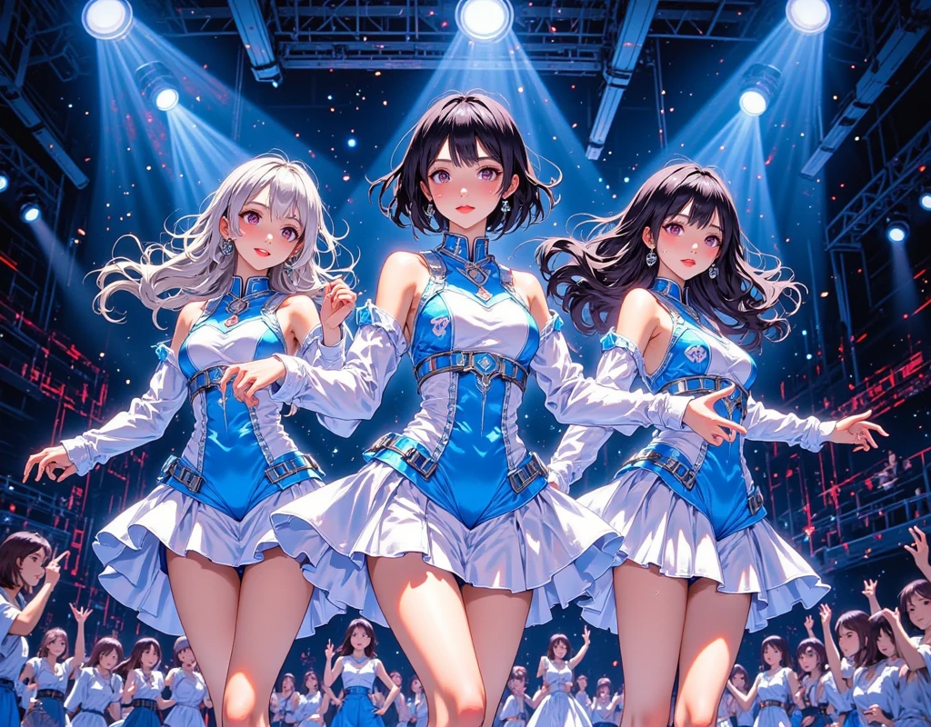five girls, A-SOUL, Virtual idols, with a good figure