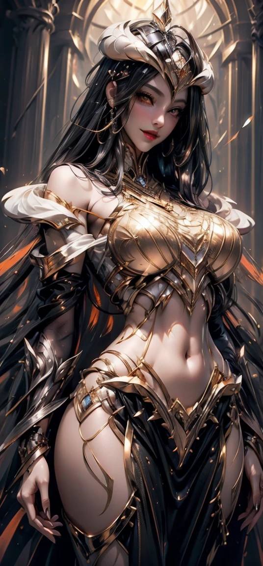 Beautiful woman、 ((Open Finger Gloves, Five Fingers)), (((Women's Mixed Martial Arts, Martial Arts)))、Fighter、和服のFighter、Brown Skin、Rin々Funny face、Fighting Pose、China dress、smile