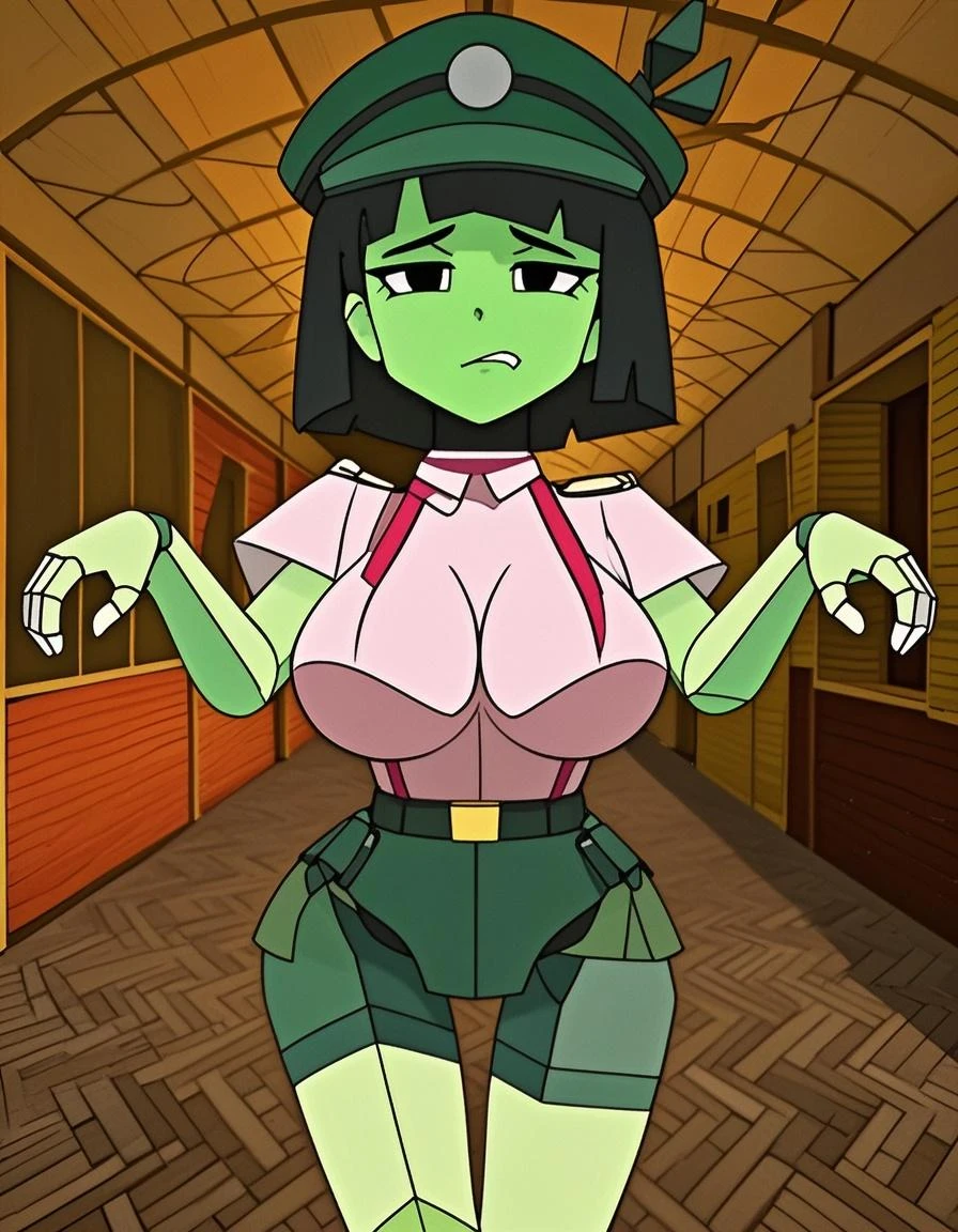 1 futanari and 1 girl, Kim Possible and Shego, slave mistress, dominatrix, Mature futanari and young woman having oral sex, futanari has huge breasts and huge erect penis, young woman with large breasts and wet vagina, varying sexual positions, sex scene, girl being penetrated by futanari, girl bouncing on futanari penis, girls face pinned on wall, booty up, penetrated from behind, holding ponytail, grabbing breasts, squeezing breasts, pinching nipples, futanari penetrating girl, excited face, sensual scene, NSFW, climax,
