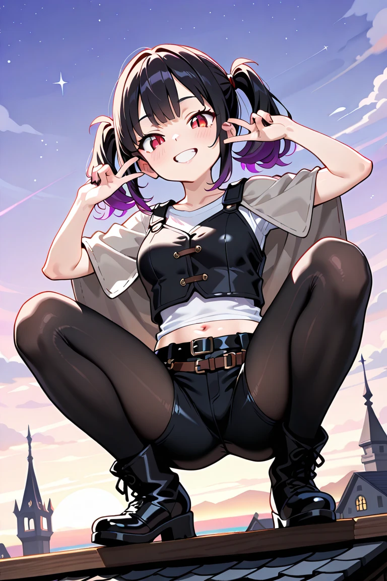 (On a table, Best quality),1 girl in, Shoulder-length black hair, Eyes are brown,Black glasses,Bloom is a little embarrassed、Looks pleased,it feels good、A sense of openness、looks like you'floor plan about ,tearful,Eyes are brown,Cute big breasts,the street,Black shoes,Hands raising peace sign,When looking through my little things, ,Less crotch、Female genitalia are fully visible, Underwear that is too thin can penetrate genitals that are too small,that tree,see through lingerie,城市 ,Back alley, Huang Li, A high resolution, Super sharp, 8K, elementary school girl,独奏、kids big boobs、vaginal thrust、transparent pink open ,toddlers、small stature,kids big boobs,Shirtless,opening the genitals, Affectionately、 Another close-up,squatting pose,M-shaped legs,during masturbation,looking at viewert,Female genital urination,Pee a lot,i pee,show off your pee,need: Squat down and spread your legs as wide as possible,show off one's face,Detailed clean cracks,NSFW,Sexual sexual toy,titmouse,pussy juice,
