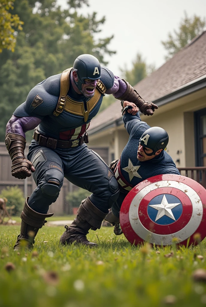 Captain America and winter soldier, having sex