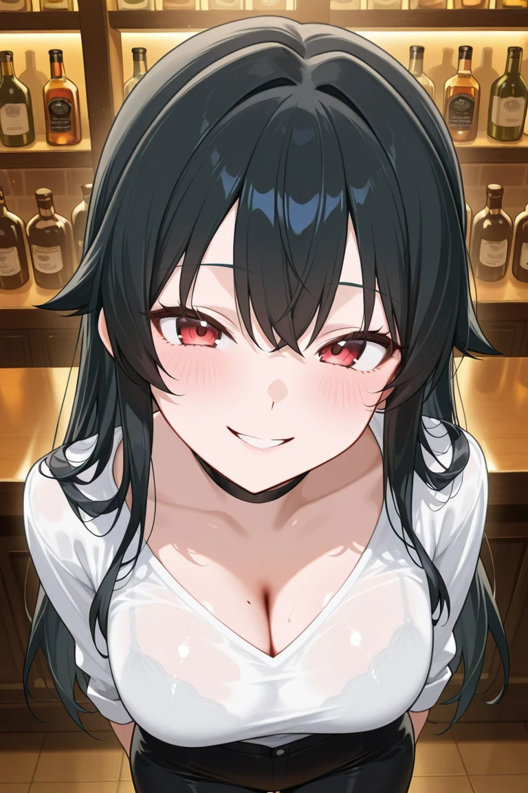 avatar,Mature lady,best quality, 4k wallpaper, masterpiece, unified 8k wallpaper, extremely detailed eyes, super detailed, intricate details, 1 girl,brown hair,sitting position,Wear a white bath towel,Holding a wine glass,Detail optimization,clear lines,