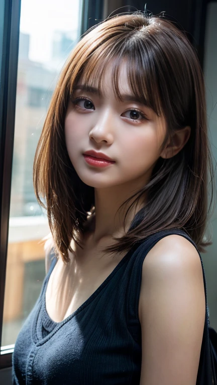 (Tabletop:1.3), (8k, Realistic, RAW Photos, highest quality: 1.4), Japanese, (One Girl), Beautiful Face, (Realistic Face), (Black Hair), Beautiful Hairstyles, Realistic eyes, Beautiful fine details, (Realistic Skin), Beautiful Skin, Charm, 超A high resolution, Surreal, Very detailed, Golden Ratio,