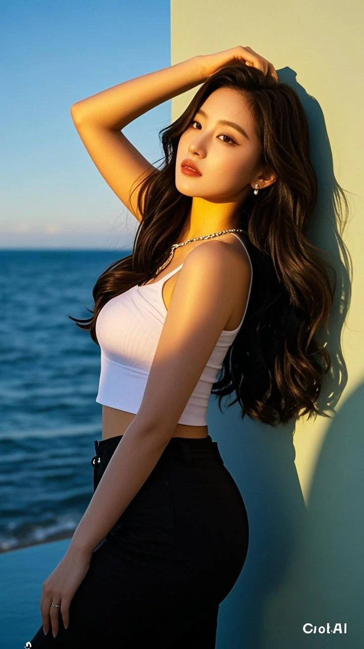 ​masterpiece, high resolucion, 4K, 8K, high image quality, A girl with, femele, Suzy1, Masterpiece, superlative, realisitic, Jenny wears trendy brands. Football T-shirt, Shorts, open waist, bare shoulder, cleavage, Layered, Long leg, wasteland punk style, The background is a wasteland, desert, Wind and dust details complex, High image quality, photography lighting, 16 k,No bra,White panties,Wet body