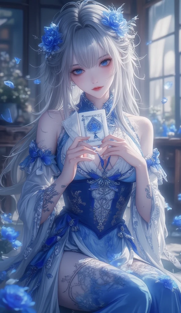 (((Beautiful border))),the detail,Meticulous details。Detail border,(Quadrilateral border),(((Cards))) ,1个Giant Breast Girl,rich colours, Best quality at best, Beautiful elements, A high resolution, 4K, 8K,white backgrounid, industrial design, studio lit, C4D, OC renderer, Clean shadows, 4K