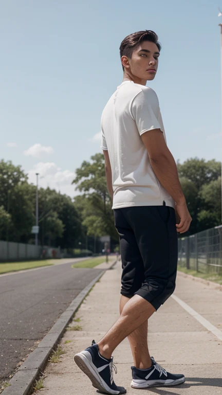 jogging man