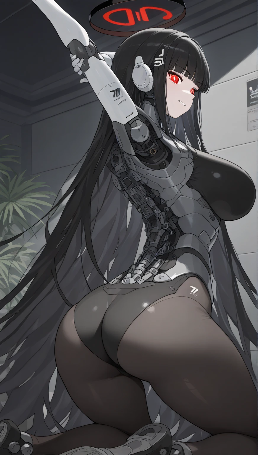 Masterpiece, 1girl, oiled up body, (NSFW:1.3), evil and seductive grin, embarrassed, ahegao, cum in mouth, 28 years old, adult, long black hair, multicolored hair: black and turquoise), (turquoise highlights in hair), bright pink eyes, big messy ponytail, abs, 8k, small soft boobs, beautiful body, female genitalia, exposed female genitalia, pleasure, ahegao, embarrassed, dripping sweat, lewd, naked, cyberpunk bra, wet, (masterpiece), (best quality:1.0), (ultra highres:1.0), beautiful lighting, perfect lightning, rooftop, city skyline, Perfect Finger, perfect lips, perfect eyes, highest high resolution, 8k, intense squirting, cyberpunk girl, lactating breasts, lactating boobs, body covered in milk, squeezing boobs, long areolas, erect nipples, hard nipples, nipples spewing milk, milk overflow, milk squirting, milk spewing from nipples, nipples spewing milk, lactating, boobs squeeze, holding boobs, fondling boobs, intense blush, intense embarrassment, boob jiggle, boob physics, shaking boobs, orgasm, sex with robotic sex doll, robotic dildo hammering her female genitalia, sex, intercourse, intense orgasm, cum spewing, cum flow, intense sex, hardcore sex, sex doll, (((robotic sex doll))), (((robot sex))), (((robot))), (((sexual intercourse))), (((deep sexual intercourse))), (((rough sexual intercourse)))