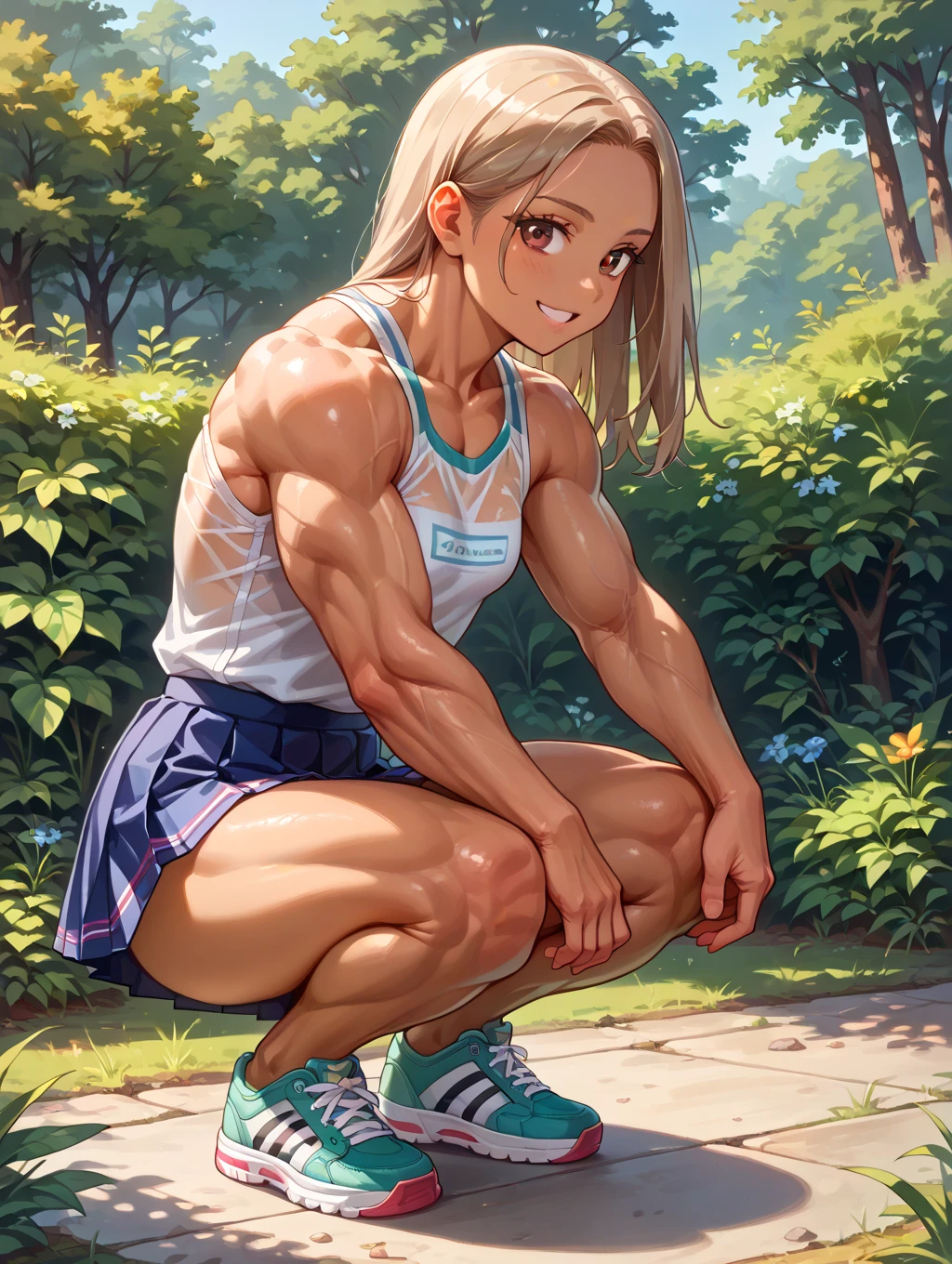 I was beaten,Covered in dirty juice,Juicy Duck,Browsing Caution,Bukkake,Be incontinent,Puddle of urine,Muscle Girl,Damaged clothing,old,The abandoned men'toilet,Garbage scattered on the ground,junk,Face down,Hips,Cammy White,back,Pixel Art,Pixel art
