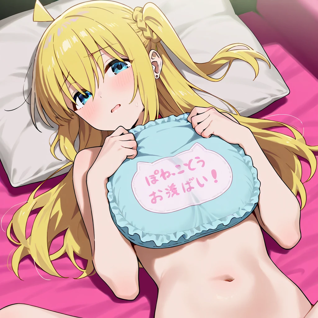 Dark brown skin,Tanned thighs,A cartoon illustration of a man with brown skin lying on a bed,the man has brown skin arms,a woman with large breasts sitting on top of the man,Blonde,Pink nipples,A cartoon drawing of a woman with large breasts and brown skin sitting on top of a man., tits, Teasing Smile, Touching her clothes, Doujinshi, tensei shitara slime datta ken, Mr.々A pose, Stretch your arms out, Naughty, Anime guy squatting, ( ( ( yoh yoshinari ) ) ),A man lying on the bed