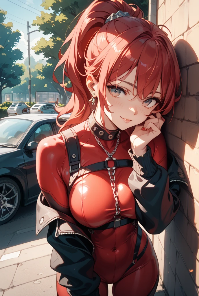 Highest quality at best,4K,8K,High resolution,masterpiece:1.2),Super detailed,(Actual,Realistically),Bright colors,Beautiful and delicate eyes,A delicate smile,Make your face bright red,Textured Skin,masterpiece,Kilo,Highest quality,A kind and beautiful woman,Sports Late,Delicate and sexy collarbone,Attractive goose face,double eyelid,Rosy lips,Small Nose,Random hairstyle,Random hair color,random costume chest,Voluptuous figure,Confident,grace,