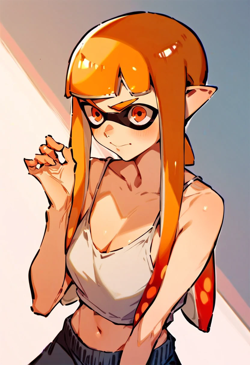 ((masterpiece)), ((Highest quality)), (Super detailed),(In the cave),(monster),(((Many tentacles wrapped around the body))),pretty girl, whole body、One Splatoon girl, alone, (White Bikini),((Many tentacles bind his arms、Wrapping around the chest to accentuate it、Erotic wrapping)), ((Narrow waist)),gigantic breast, slim, Small waist,Beautiful golden tentacle hair, Beautiful Face、A slightly thinner face、Beautiful golden eyes, (Beautiful Eyes), Long Hair,Annoyed expression with mouth open、blush、Sensual Dynamic Poses、Real Anime、3d、
