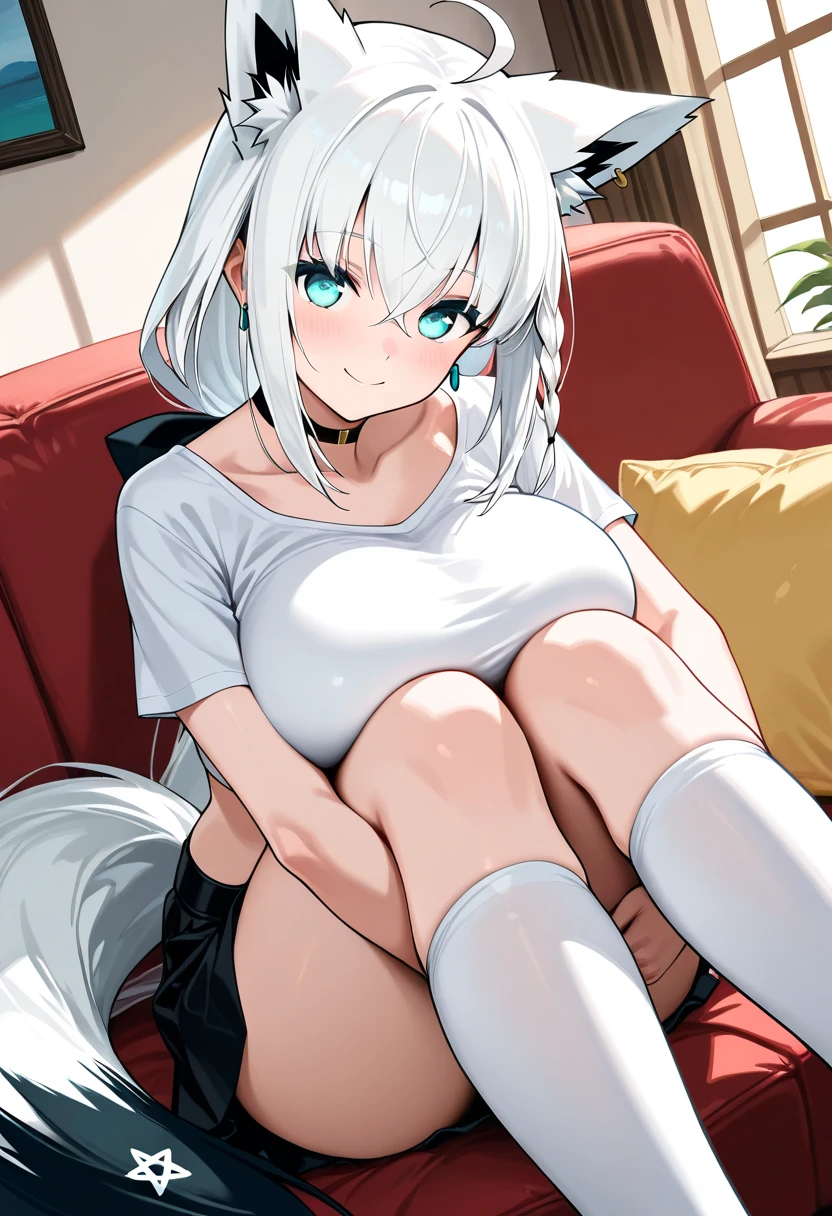 NSFW,masterpiece,Highest quality,High resolution,Super detailed,Shirakami Fubuki\(Hololive\),Gray Hair、One-sided braid、Ahoge、Earrings,Fox ears,Fox tail,Sexy Nurse,Pink Nurse Uniform,Nurse cap,Open clothes,Embarrassed,blush,Expecting face,Feeling face,(Ecstasy face),(Ahegao),Sexy look,Hospital at night,Examination room,desk,pc,(Seduce),Cleavage,examine,Leg spread,(Squirting),(Male patient),(Being attacked by a man),(Having sex),Creampie,(rape),From the back