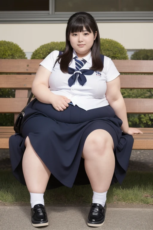 Very fat school girl ,age 12 years , very obese , very big body ,