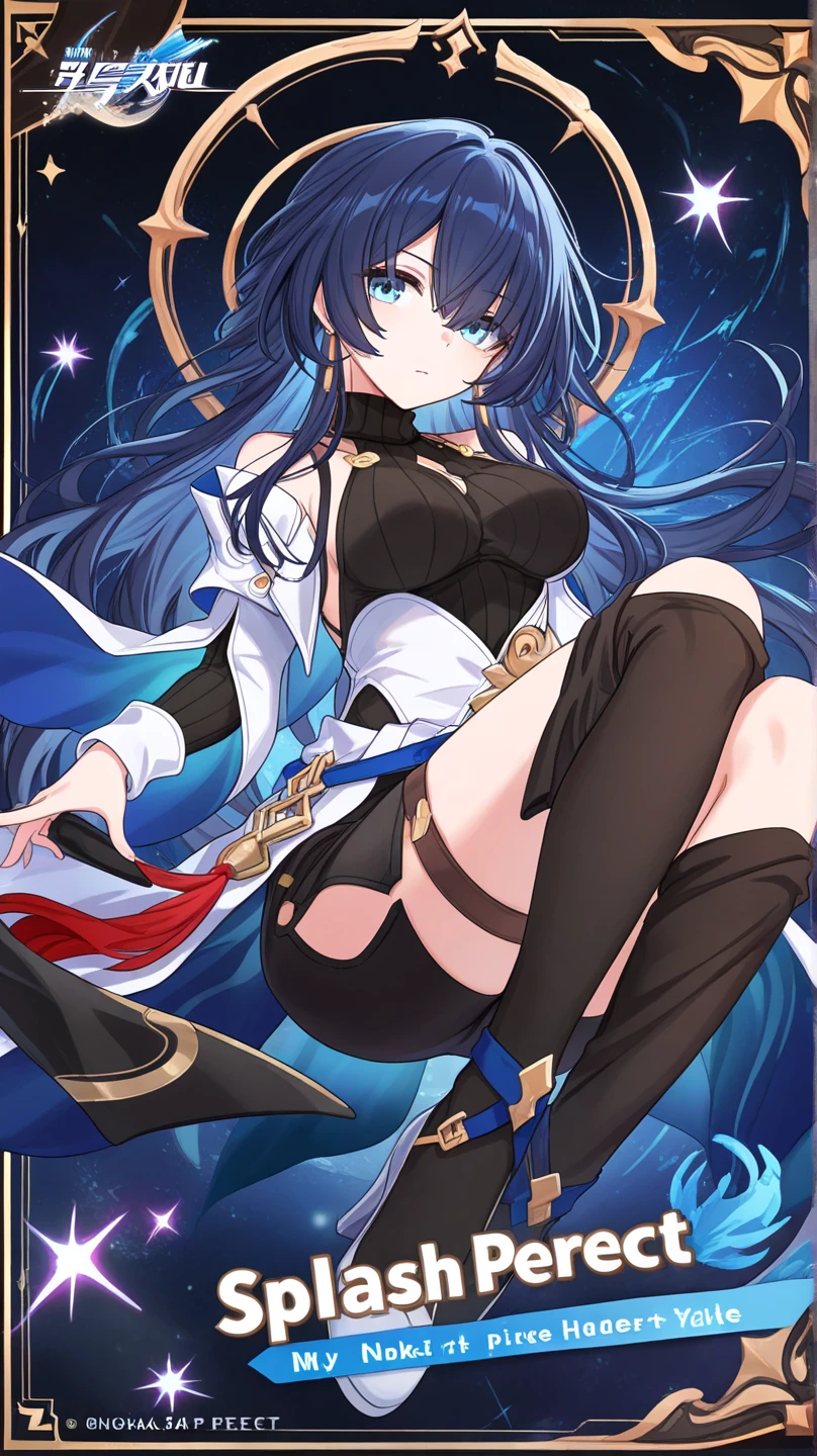 yor briar, anime style beutiful woman, 1girl,fullbody, happy, smile, red face, closed mouth, beautiful detailed eyes, super detailed skin, backlighting, bare shoulders, black background, black dress, black gloves, black hair, breasts, dress, earrings, fingerless gloves, floating hair, floral print, flower, gloves, gold earrings, gold hairband, hair flower, hair ornament, hairband, holding, holding weapon, jewelry, large breasts, long hair, looking at viewer, off-shoulder dress, off shoulder,red eyes, short hair with long locks, sidelocks, solo, spikes, thighs, two-sided dress, two-sided fabric, weapon, fighting stance , face, close up, from above, highest quality, high resolution.