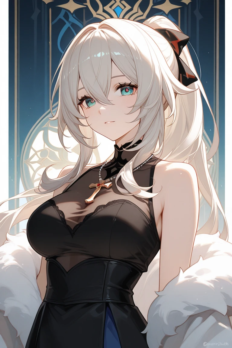 1girl, anime, cute girl, blank background, white background, fantasy, detailed fantasy dress with highlights, beautiful face, beautiful eyes, dark colors, black hair with multicolor streaks, red eye with different color pupil in eye, multicolor eye, medium breasts, slight cleavage, beautiful skin, cute, breast curtains, extremely delicate and beautiful, (beautiful detailed face:1.0), (detailed deep eyes), symmetrical breasts, deep eyes, shiny skin, portrait, slender waist, hips wider than shoulders, thighs, expressionless, young girl, luminous eyes, adorable，（Kpop idol）,（aegyo sal：1），（Platinum blonde hair：1），（（puffy eye）），Black panty，sexy posture，Superskirt, Ultra-high resolution，Black collar，slim figure, Abdominal y tattoo, womb tattoo，Tight-fitting leg ring，y tattoo on half-body，Bare skin, Armored hand，Hidden fingertips，Hand covered，Arm covered，Fist covered,{{beautiful detailed fingers}}, tufts of hair, moderate beautiful breast:1.0,(masterpiece:1.2), best quality, high-res, HDR, perfect face, intricate armor, delicate blue filigree, intricate filigree, red metalic parts, detailed part, dynamic pose, dynamic lights, cute face, neutral expression