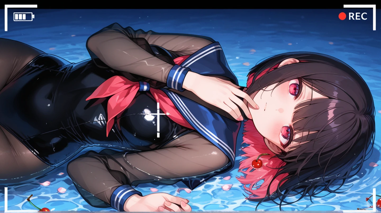 Whole body, two lovely girls, milky liquid stuck to the body, double, giant breasts, eyes out of blood, eyes bloodshot, There was a girl with a knife through her abdomen, white stockings on her legs, a pool of blood on the ground, blood on the knife, looking directly at the other person. The two men held each other in their arms