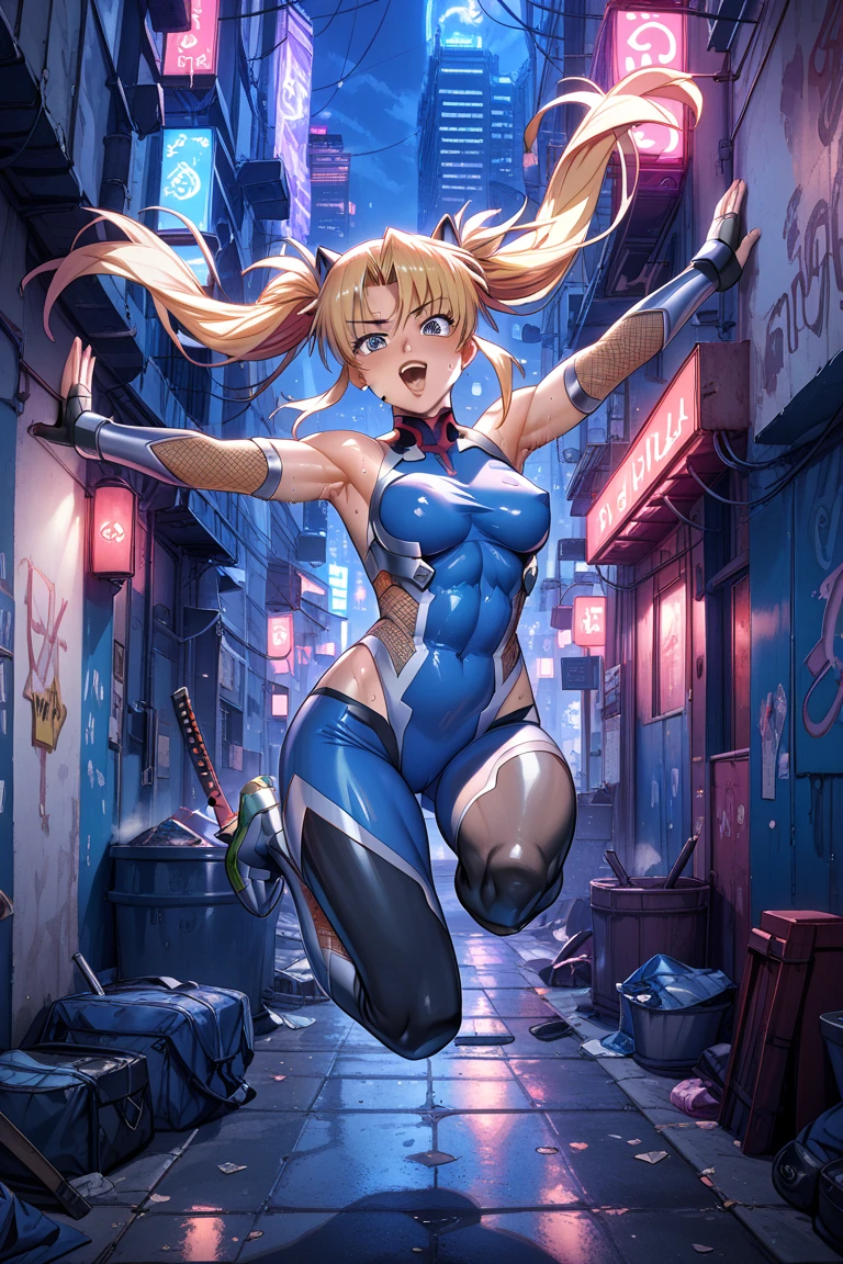 ultra-detailed, Explicit, Beautiful body, Beautiful Nose, Beautiful character design, perfect eyes, perfect face, ultra highres, 4K, beautiful legs, perfect legs, perfect anatomy, Nice hands, Perfect hand, Masterpiece, Best Quality, Highly detailed, illustration, absurdres, street fighter, doll suit, shadaloo doll, dollsuit, girls, multiple girls, expressionless, blank eyes, looking at viewer, red gloves, emotionless, black latex, corrution, mind control, female combatant, full body, hypnotized, unhappy trance, full body suit, ribbed bodysuit, both arms at side, obey, perfect female body, extremely glossy latex, hypnosis, hypnoLora, empty eyes, Mind control device, poses, submissive_pose, Slave, stand up straight, standing, standing at attention, hat, necktie, belt, latex, ribbed bodysuit, thigh-highs, garter belt, Fighting Stance, military, thigh boots, blonde hair, yellow eyes, long hair, Mahiru Shiina, The Angel Next Door Spoils Me Rotten