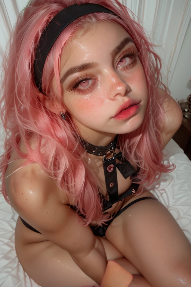 mujer hermosa, 13歳, vigilante, pink dyed hair, Ropa de cuero sexoy, senos grandes, Estilo cyberpunk, Detalles realistas, sexoy, retrato, justo, punk rock, rebelde, sexoy, Toma de cuerpo completo, tetas perfectas, NSFW, sexo, lascivo, wet, bdsm, interpuesto, 2 chicas, Tocar, besar, lamer, soga, nudo, caliente, Masturbarse, Make eye contact with the camera., micro bikini, escote,、Los detalles del iris de la pupila son muy sorprendentes、Limbs without breakdowns、adolescente blanca、Boca naturalmente cerrada、Areola natural、natural 、ojos fijos、cuerpo natural、baby face slightly、Rostro femenino、cuerpo femenino、con cara redonda、a sjustol face、mejillas suaves、mirando a la camara、cuerpo completosbian、destacamento、Rostro equilibrado、Estrabismo ligeramente interno、pecas, Punk, maquillaje punk, chicas de, lindo, adolescentes, , 2 chicas, pcalienteoshoot