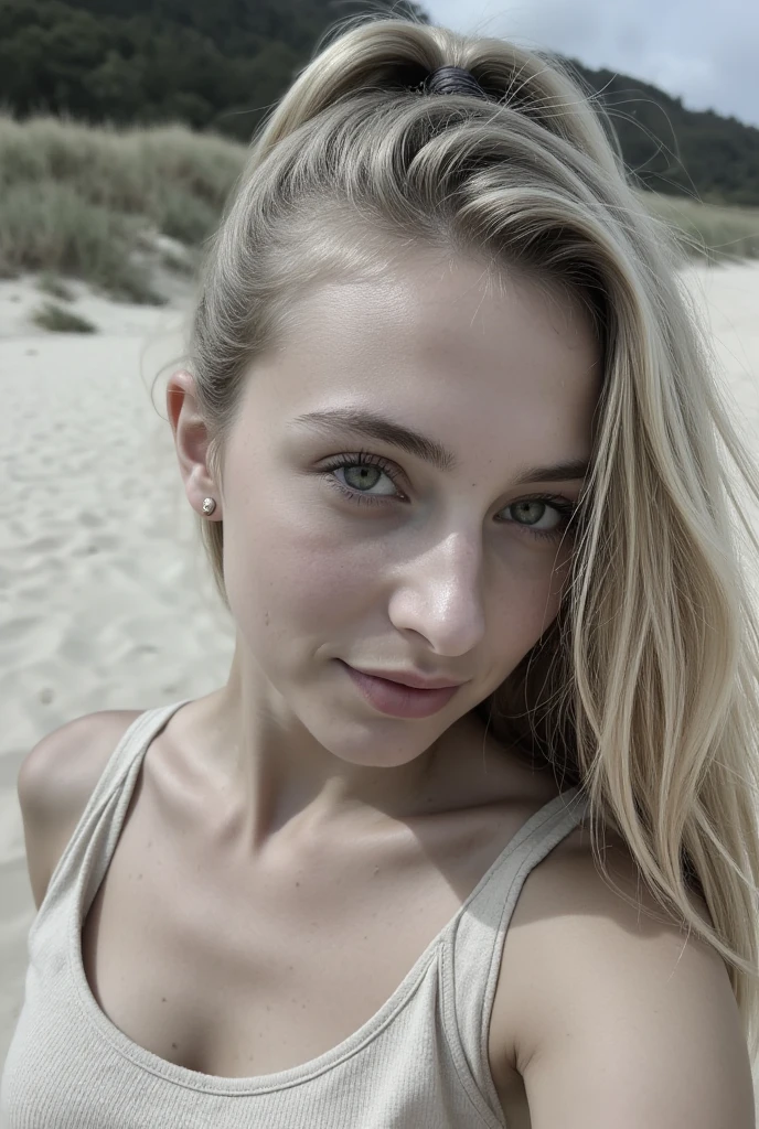 Blonde woman in a bikini sitting on a rock at the water's edge, alexa grace, em uma rocha, Em uma festa na praia em Ibiza, em um penhasco, no mar, in a bikini, sentado em rochas, wearing two - piece swimsuit, low quality video, no mar, Amouranth, em um barco, no oceano, Tiro em GoPro9, Selfie