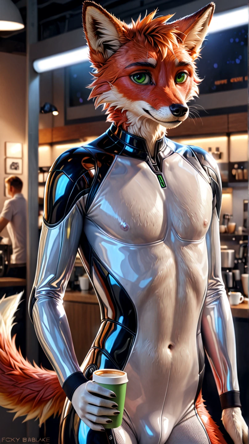score_9, score_8_up, score_7_up, score_6_up, masterpiece, high quality, best quality, perfect, furry, source furry, furry art, uploaded on e621, robot, android skin, barcode tattoos on the body, (broken neck:1.2, broken arms:1.2, damaged chest:1.2), solo, male, young, cub, shota, shotacon, nude, extremely muscular, cute young face, slim waist, small waist, fox, orange skin, white chest skin, white skinned arms, white skinned legs, short spiky white hair, talking, black mouth, black tongue, canine teeth, glowing blue robotic eyes, hard nipples, massive erect white penis with foreskin, erection, cumming, huge cum shot, drool, drooling, lactating a lot, lactation, excessive cum, wire, cable, mechanical parts, mechanical component, sitting, sitting on a pile of trash, leaning back to a pile of trash, in the trash dumping ground, trash dumping ground background, detailed intricate background, extremely aroused expression, flustered expression, in bliss expression, looking away, half closed eyes, very dirty, extremely dirty body