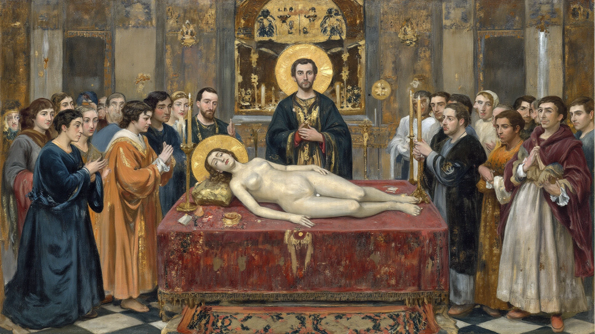 an icon of "a wound being healed with blood"
