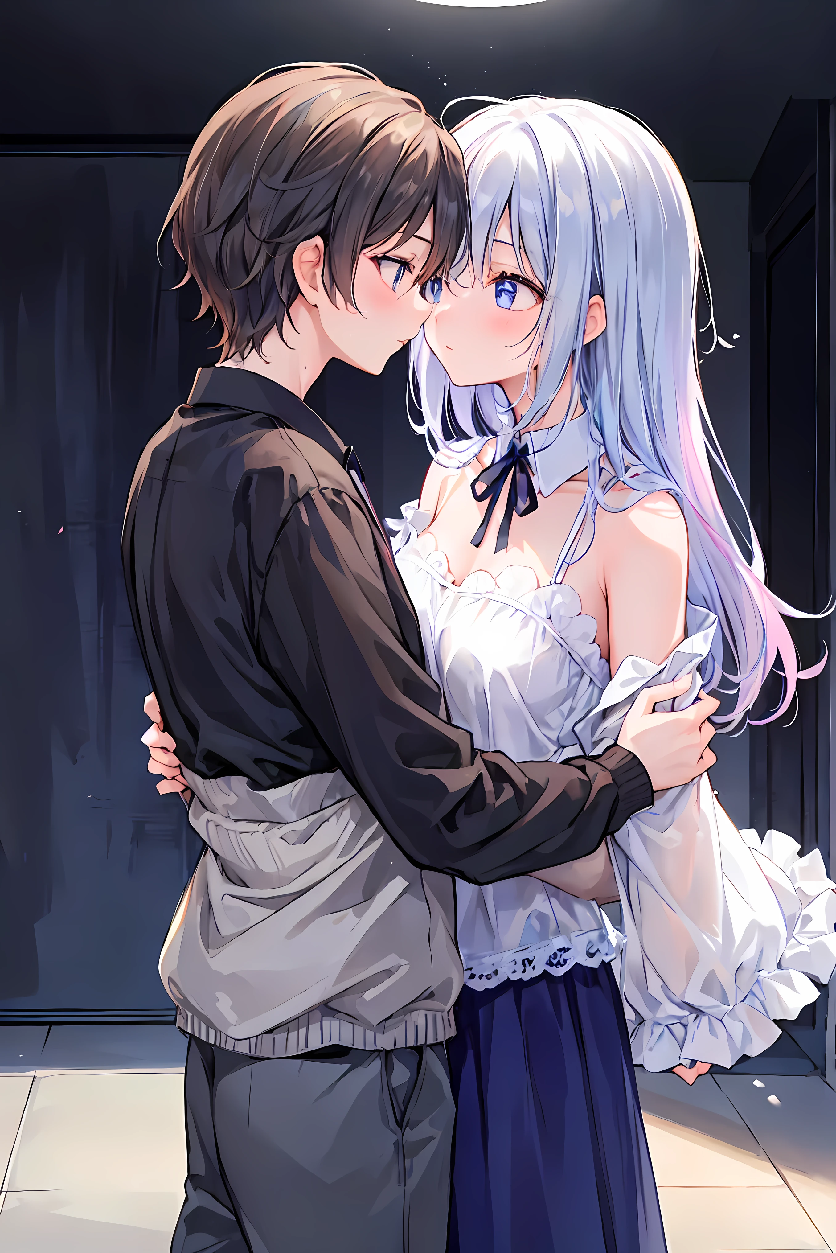 rape　Blowjob　Insert　sex crime, {{1girl and 1boy}}, a boy hugs a girl from behind, {{a boy rape a girl}}, , {{{{man fingering girl's panties}}}}, crowded, weep face, {{{closed mouth}}}, {{{a girl close eyes}}}, {{{a girl is crying}}}, #ootd,	1girl_and_1man, {{kawaii}}, sunrise, collarbone, clavicle, {{Silk fabric brassiere}}, bra turned up, white {{{buttoned}}} shirt , flasher, beautiful breasts, {{embarrassed}}, 👨‍💼&👨‍💼 nsfw , dynamic angle, Twin tails hair, [long hair], {Selfie}, run away, slim head, [wavy hair], [[[open breast]]], slim hair,　pantie cotton pink diaper skirt lift, {{{disheveled ripped torn skirt}}}, {separated of skirt}, handsome short hair, [[[messy hair]]], short hair, light-brown hair, {{{be grabbed panties and hand on panties only}}}, swelled head, ride on train, {{{{{sweaty}}}}}, resist male violence, small red hairband, disordered shirt, cute panties rape by boy, hip massaged by man, bra turned up, be pulled body,
{{{Bulge}}}, skirt lift, white panties, {{frilled dress}},
 skirt lift, panties, 
