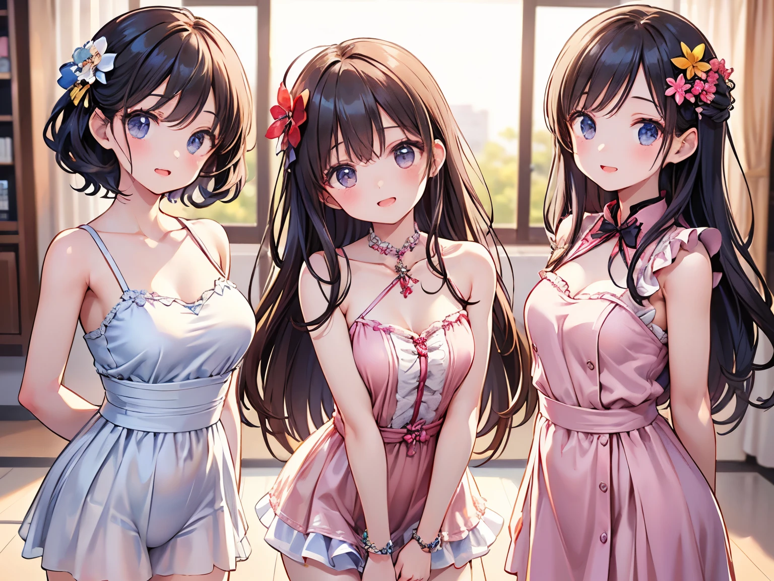 satin、silk、bra、Rainstorm Pear Blossom