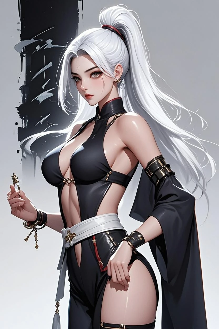front view, (masterpiece), best quality, expressive eyes, perfect face, warrior woman, sword in left hand, half naked, steel bracelet, silver bracelet, bronze belt, exposed breasts, beautiful vagina, vagina with small soft hairs , woman with very long hair moved by the wind, night light, cloudy sky, dark clouds with lightning, mountain, castle embedded in the mountain rock, waterfall coming out of the castle, beautiful warrior goddess, fantasy, fog, skin wet with sweat, blushing and panting face, provocative look, sexy pose, full female body, oriental mandala tattoos, transparent dresses, skin wet with water, stormy sky, red storm clouds, floating antique clock, beautiful girl with a slight smile, waterfall, lamp, flashlight, no panties, mandala and flower tattoos on naked body, majestic, sense of depth, expressive eyes, perfect face, 8k, (Woman: 1.5), elegant and flexible (athletic build: 1.5), Emerald Eyes (Vibrant: 1.5), Brown Hair (Vibrant: 1.5), UHD, HDR, Cinematic Image, Intricate Details, Ultra Realism, Viridian Tones, Dystopian Palace, Luxurious Atmosphere, Ultra Detailed, Stunning Image, IMAX, Cinematic, Award-winning photography, complex, low aperture (F1.2), dramatic. lighting, cinematographic composition, professional, eroticism, medieval castle embedded in the mountain, night sky, full moon, 1 girl, 18 years old, (legs open), pink lips, well lit, pretty and aesthetic: 1,2), ( 1 girl), extremely detailed, (fractal art: 1.3), colorful, most detailed, beautiful goddess, Caucasian girl with shiny silver hair, full female body, viridian toned colors, metallic colors, enamel colors, long white hair, art style wlop, sakimichan art style, NSFW, run and dodge, fighting pose, beautiful woman warrior in combat, front view, girl seen from the front, detailed face, detailed hands, detailed eyes