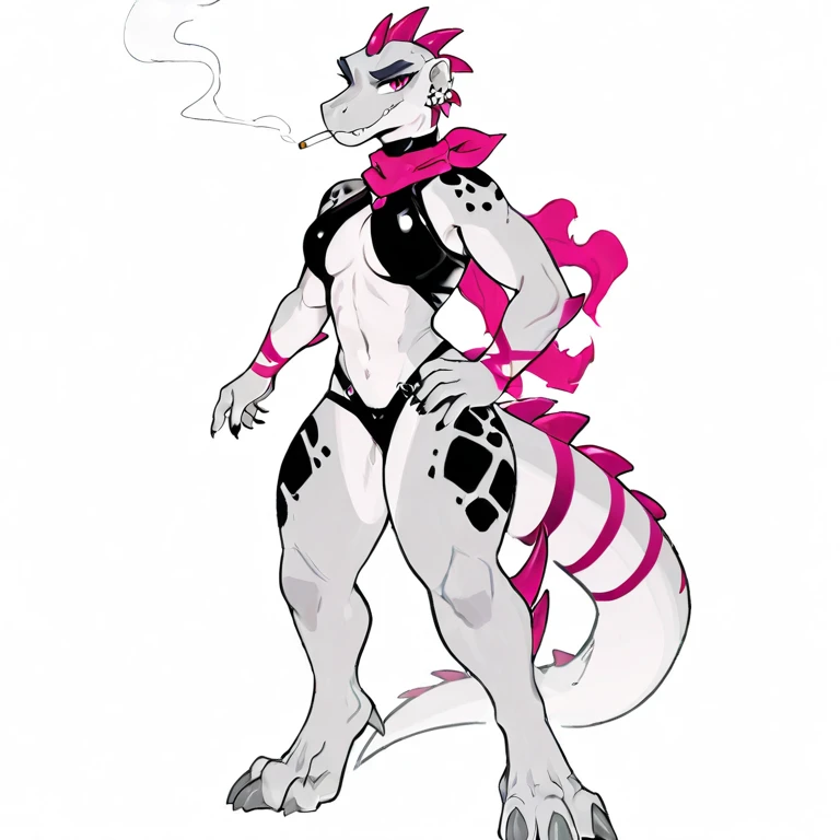 (by kredri), a full body, low angle view of an anthro femboy and girly (living inflatable) banbaro looking at the viewer, in ((tribal clothing)), nipples, male, wide hips, thick thighs, small waist, standing, penis, balls, flaccid, uncut, foreskin, big penis, long penis, bone necklace, armbands, nipple piercing, feet, big feet, large feet, padded feet, countershade feet, plantigrade, humanoid feet, ((3 toes)), (3 big toes), leaking, pre cum, pooltoy, nipple pinch, erect nipples,